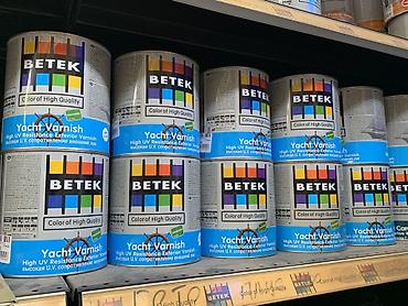 Яхтный лак BETEK Yacht Varnish для наружных работ. Высококачественный