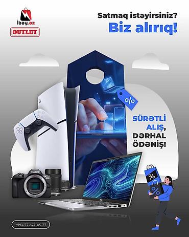 3 d panel: Xidmət: ibay.az Outlet – Elektronika və qadcetlərin sürətli alışı — 1