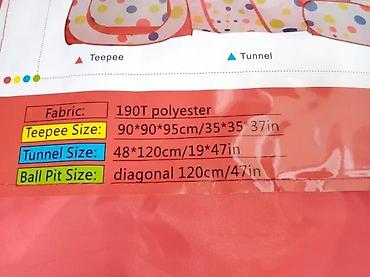 traktori 533: LOPTICE ZA DECU NOVE SET 100 KOM ZA BAZENE I SATOR TUNELE | Cene — 4