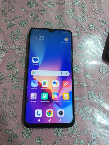 Redmi: Redmi 9T, 128 GB, rəng - Qara, Barmaq izi