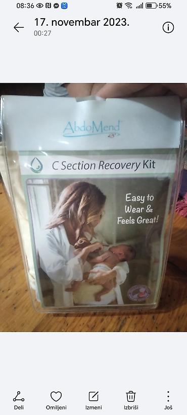 Bandažeri, steznici, korektori: AbdoMend C-Section Recovery Kit – komplet za oporavak nakon carskog — 2