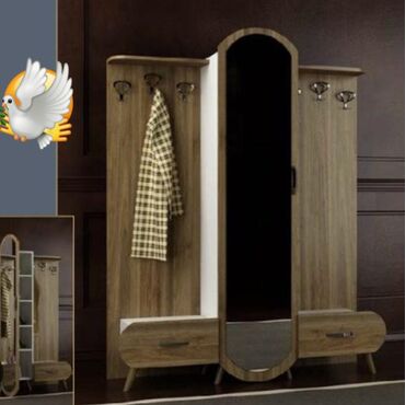 дешевый шкаф на балкон: Yeni, Açılan, Düz dolab, Dəhliz dolabı