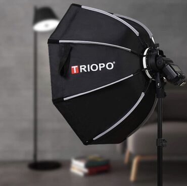 led işıq tripod: Octabox 65 sm
Triopo firmasınındır. Təzədən seçilmir