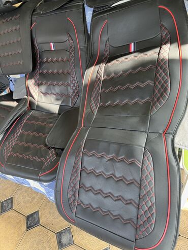 автосидения нивы: Чехолдор Эко булгаары, Жаздыгы бар, түсү - Кара, Колдонулган, Акылуу жеткирүү, Өзү алып кетүү