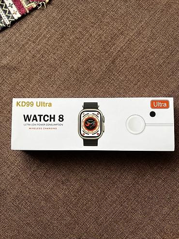 smart qolbaqlar: KD99 Ultra – Watch 8 ağıllı saat Xüsusiyyətlər: - Ultra aşağı enerji — 1