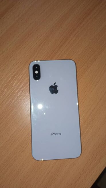 кух комбайн: IPhone X, Б/у, 64 ГБ, Серебристый