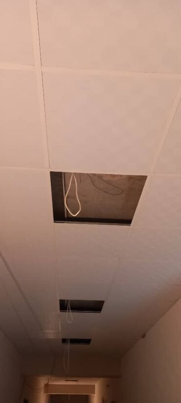 подвесной потолок: Натяжные потолки Монтаж