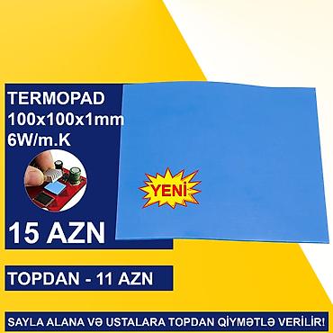 Soyutma sistemləri: Termopastalar və Termopadlar SAYLA ALANA VƏ USTALARA TOPDAN QİYMƏTLƏ — 9