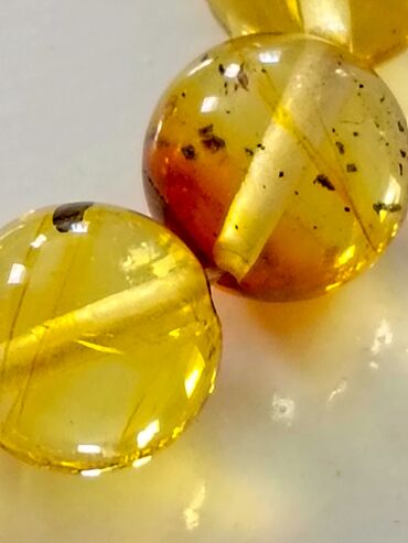 Təsbehlər: Endirim!!! 100% təbii bütöv daş kəhrəba — 9