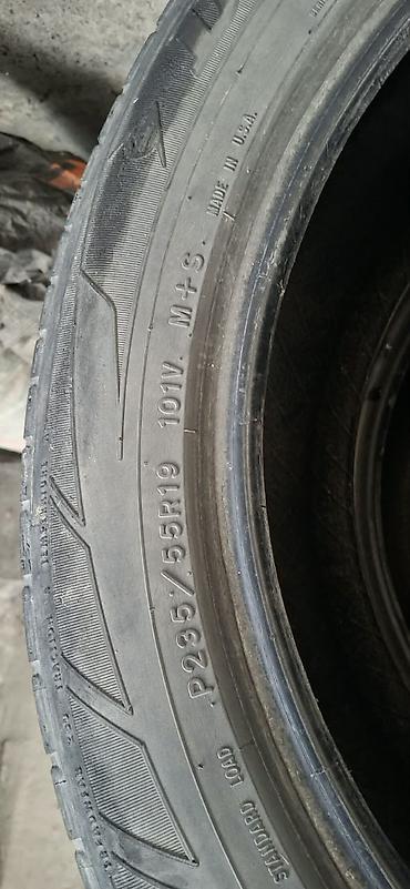 Шины: Шины 235 / 55 / R 19, Лето, Б/у, Комплект, Легковые, Япония, Dunlop — 5
