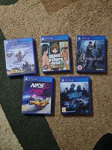 pubg populerlik satış: PS4 oyun diskləri dəsti - Horizon Zero Dawn 10 manat - Grand Theft — 1