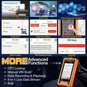Alati za automobile: LAUNCH X431 Elite Full OBD2 GM / BMW / Audi / Benz LAUNCH X431 Elite — 10