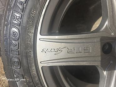 стропа паук: Комплект из 5 литых дисков GTR Sport с шинами Yokohama — 1