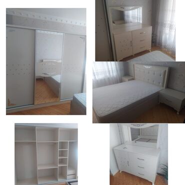 Yataq otağı dəstləri: İkinəfərlik çarpayı, İşlənmiş