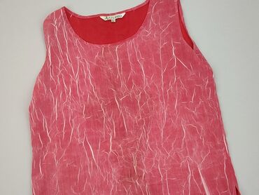 różowe bluzki z falbankami: Blouse, L (EU 40), condition - Good