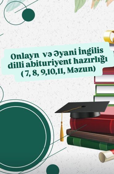 məfatihul cinan azərbaycan dilində: Xarici dil kursu, İngilis dili, Böyüklər üçün, Uşaqlar üçün, Abituriyentlər üçün