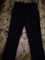 Pantalone: M (EU 38), Ravne nogavice