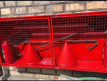 пожарные щиты: Пожарный щит комплекте 11000 сом полимерное покрытие. пожарные шкафы — 6