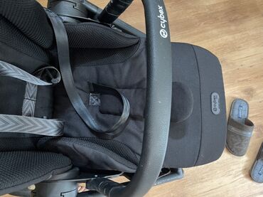 Коляски: Коляска, цвет - Черный, Б/у — 5