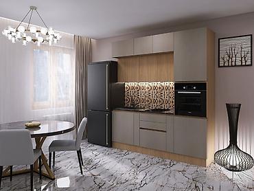 silver kitchen: Кухонный набор на заказ, ЛДСП, До 7 дней, Бесплатная доставка, Дизайн, проект, Установка, сборка, Гарантия — 4