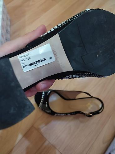 Tuflilər: Qadın ayaqqabısı – Paoletti brendi - Model: açıq burunlu, slingback — 5