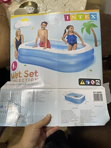 Hovuzlar: INTEX Wet Set Collection – ailəvi şişmə hovuz Məhsulun — 2