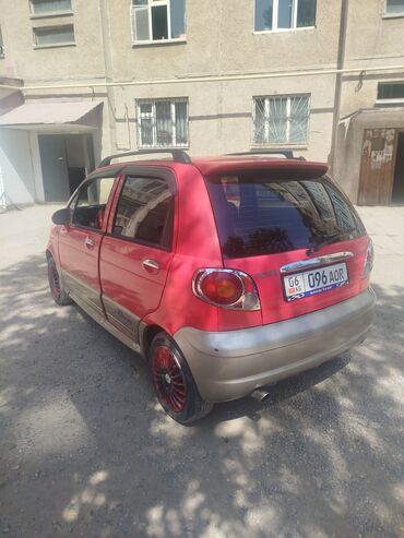купить авто недорого: Daewoo Matiz (Best), красный с серебристым низом, 5‑дверный хэтчбек