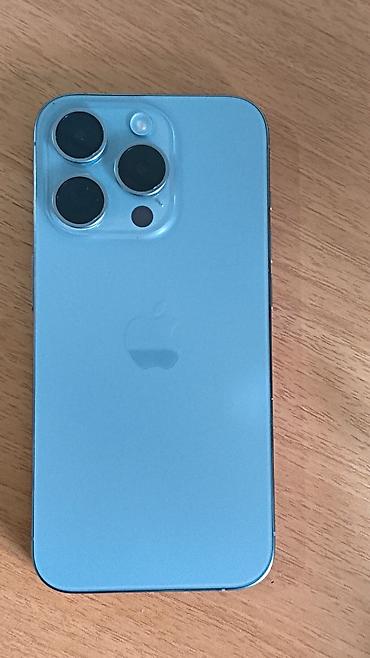 şabran telfon: IPhone 15 Pro, 128 GB, Mavi, Face ID — 1