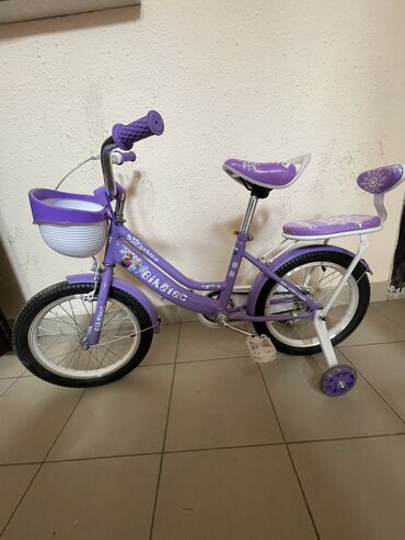 детский трёх колесный велосипед: Детский велосипед, 4-колесный, Другой бренд, 6 - 9 лет, Для девочки, Новый