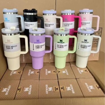 бокал для сока: Термокружка Stanley The Quencher H2.0 FlowState Tumbler - Объем: 40
