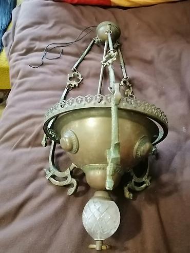 İşıqlandırma: Çılçıraq, 1 lampa, Metal — 2