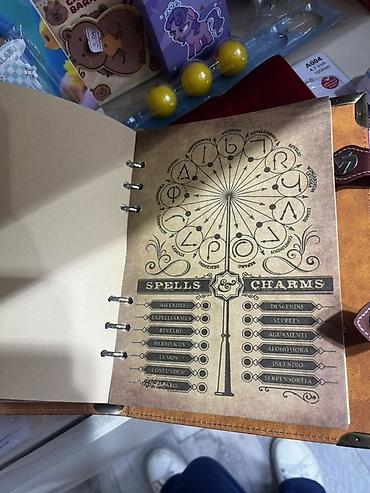 Ofis ləvazimatları: Harry Potter mövzulu dəftər – Gryffindor/Hogwarts dizaynı - Qapaq — 3