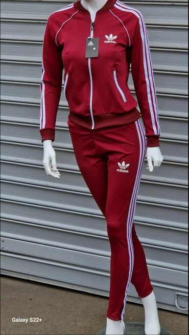 Gornji i donji deo: Adidas, Prugasti, bоја - Svetloplava — 7