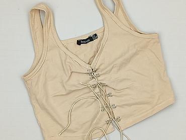 białe t shirty basic: Boohoo, Top damski, rozmiar S — 1