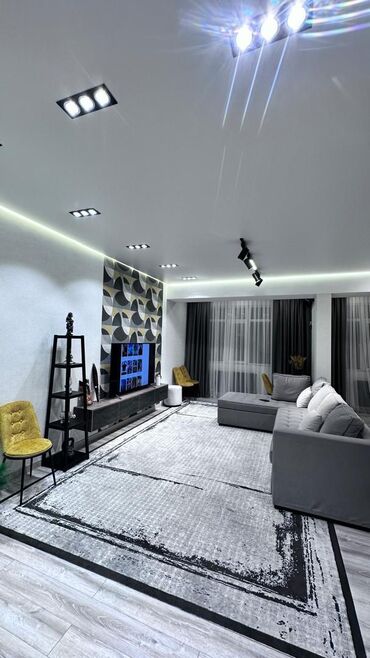 сдается квартира 6 микрорайон: 3 комнаты, 128 м², Элитка, 7 этаж, Дизайнерский ремонт