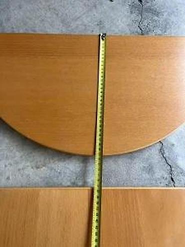 Kancelarijski stolovi: Radna ploča/produžetak za kancelarijski sto – polukružni segmenti - — 1