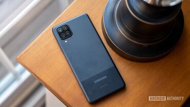 samsung d710: Samsung Galaxy A12, 32 GB, rəng - Boz, Sensor, Barmaq izi, İki sim kartlı