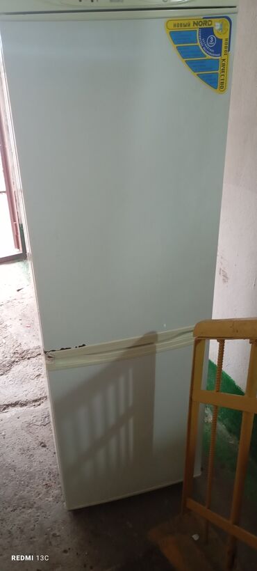 купить бу холодильник в бишкеке: Муздаткыч Nord, Колдонулган, Эки камералуу, 180 *