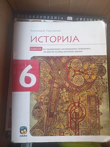 Udžbenici: **Školski udžbenici za6, 7. i 8. razred** U ponudi su udžbenici — 16