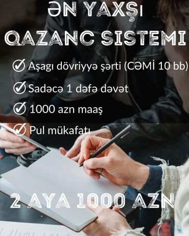 optika vakansiya 2023: Şəbəkə marketinqi