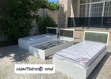 Çarpayılar: Tək nəfərlik çarpayı dəsti - Ölçü: standart tək nəfərlik (təxmini — 21