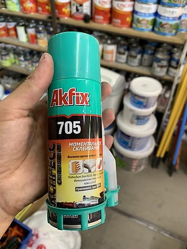 Жыгач үчүн клей: Akfix, Жыгач үчүн, Аэрозолдук баллондо — 1