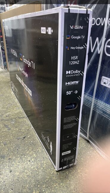 Телевизоры: Yasin 50UP Скидки скидка 🔥🔥🔥 Смарт тв Google TV Google ассистент — 5