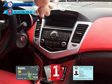 avto manitorlar: Chevrolet Cruze 2012 android monitor DVD-monitor ve android monitor