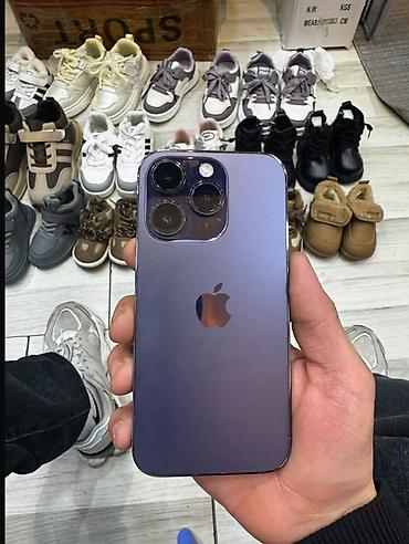 ikinci el 7 plus: IPhone 14 Pro, 128 GB, Deep Purple, Face ID — 2