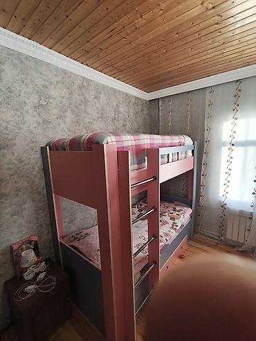 Детская мебель: Uşaq üçün iki mərtəbəli çarpayı - Rəng: çəhrayı və boz-göy — 2