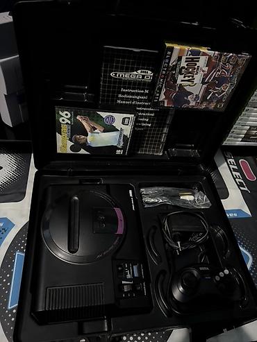 sega mega drive 2 kaset: Sega Mega Drive (Genesis) retro oyun konsolu – tam dəst — 1