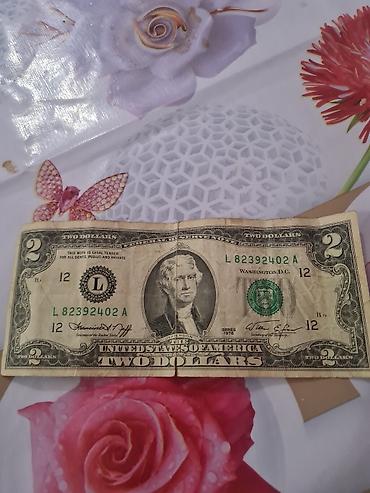 3 tekerli velosiped type 1: ABŞ 2 dollarlıq banknot – 1976 seriyası - Ön tərəf: Thomas Jefferson — 2