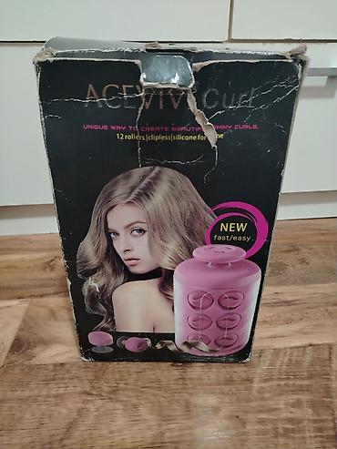 Figaro za kosu: ACEVIVI Curl – električni set za uvijanje kose - Komplet sa 12 — 4