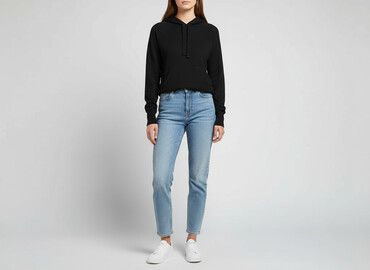 bluzy dla nastolatków cropp: Mohito, Bluza z kapturem damska, rozmiar XS